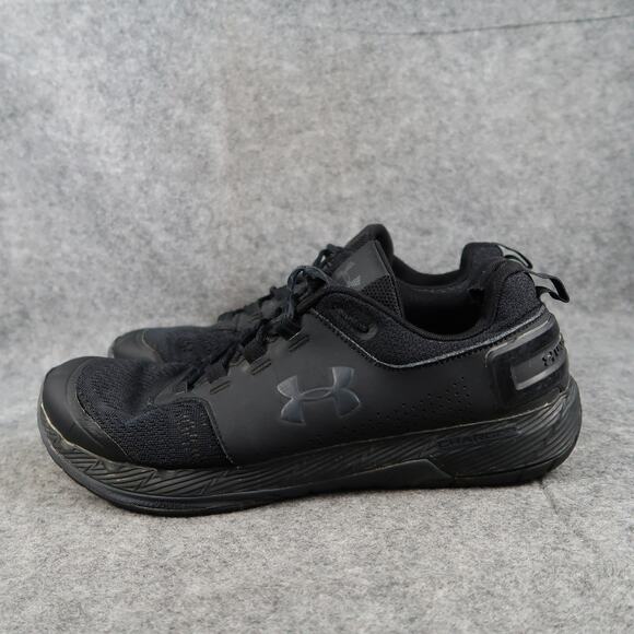 Under Armour Shoes Mens 10 Charged Commit Training Sneaker Athletic Sport Black main image 5